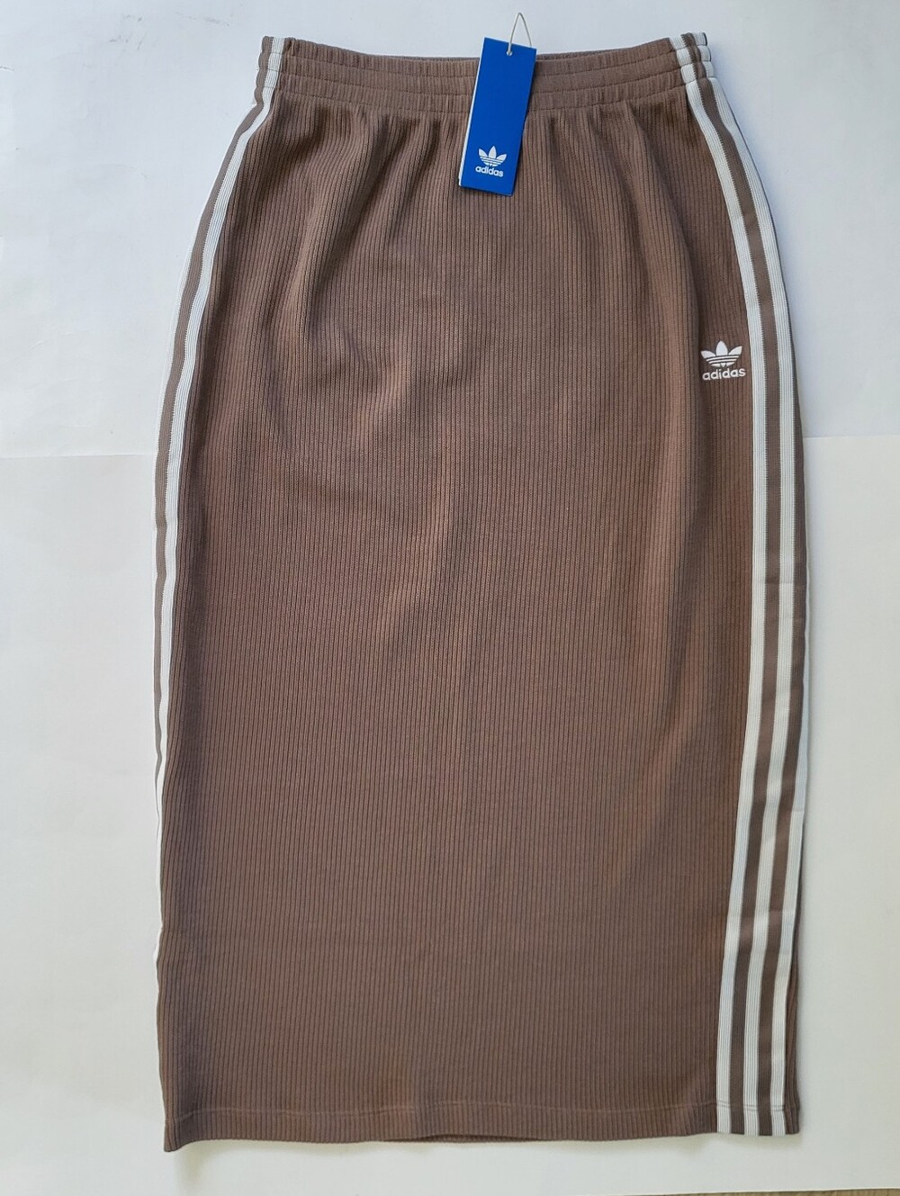 Adidas Originals Midi Skirt Women's Size S M L Brown - Picture 3 of 8